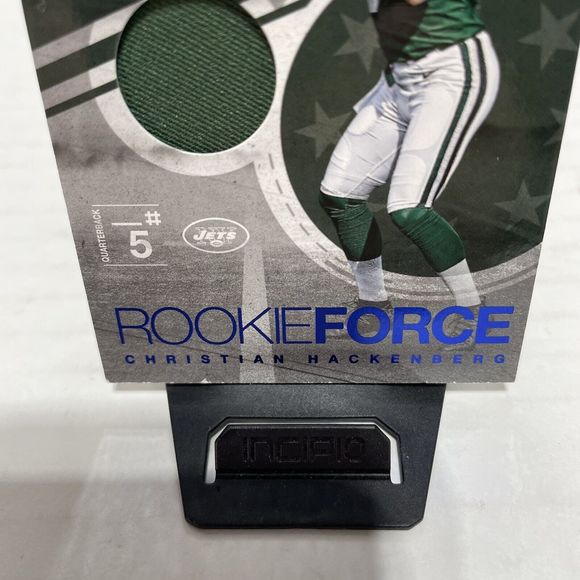 Christian Hackenberg Rookie Patch Card, #7 2016 Panini Absolute Patch NY Jets - Picture 3 of 6